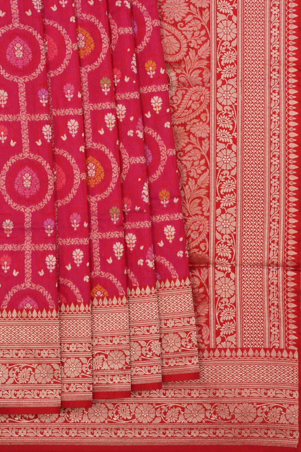 Image of Rangkat Banarasi Katan Silk Saree